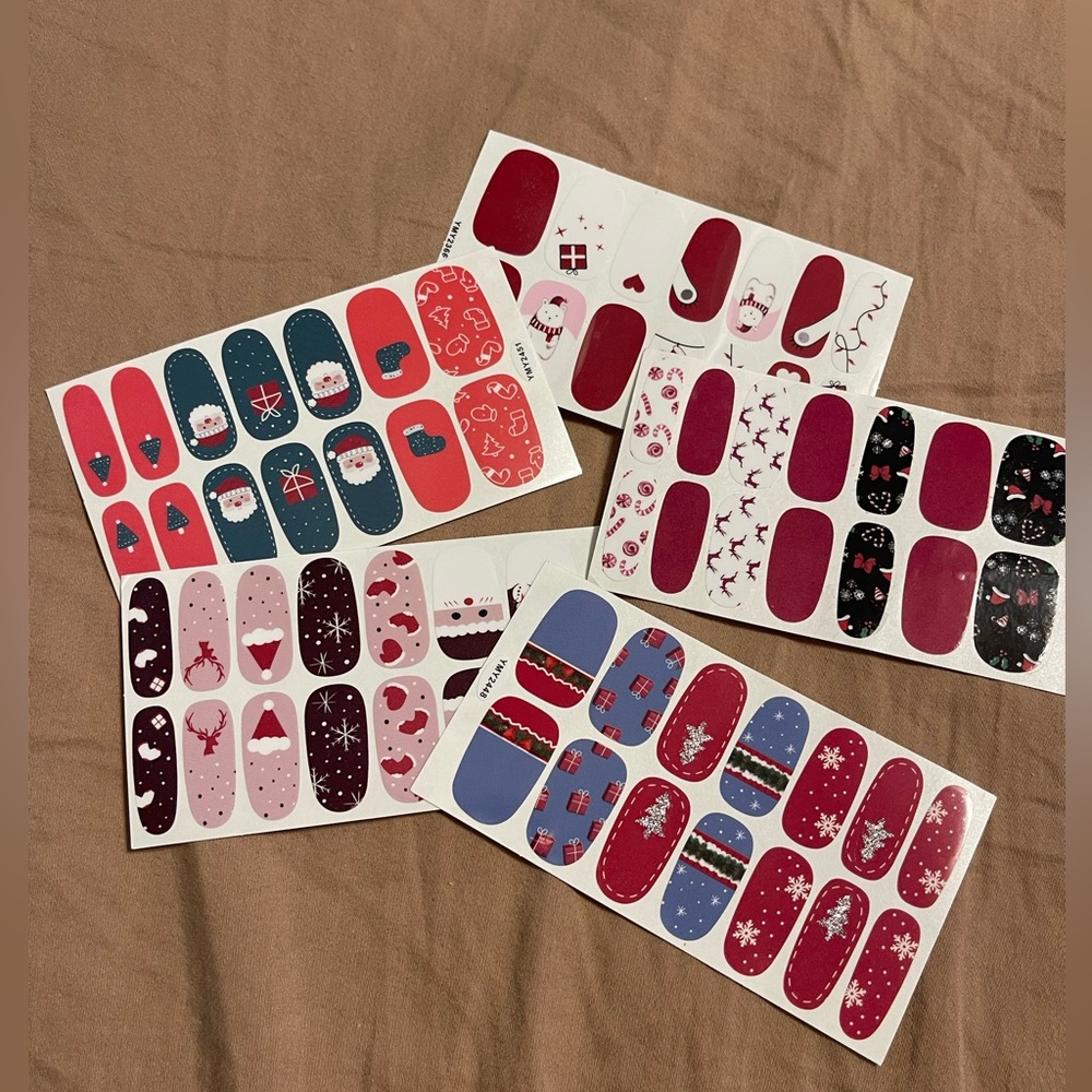Christmas Nail Strips